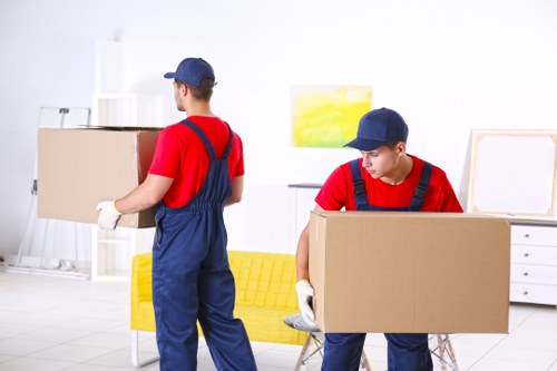 Local man with van service helping with a move in Barnes