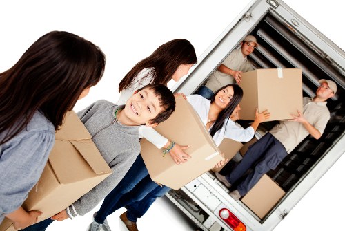 Removal truck hire vehicle suitable for local house moves in Barnes