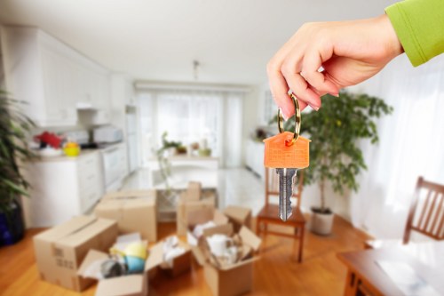 Barnes residents using secure storage during a house move