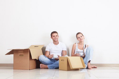 Furniture and household item transport with a van in Barnes