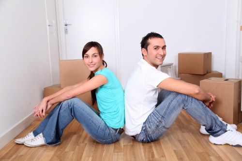 Packing and loading assistance for a Barnes house move