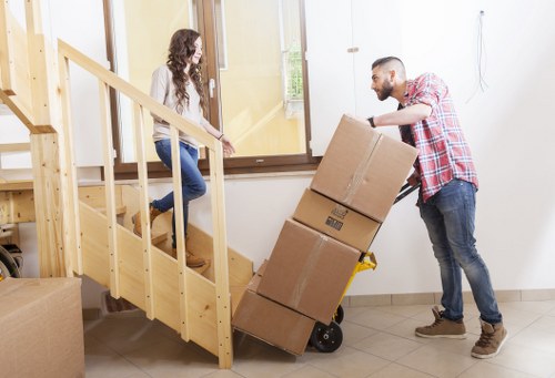 Sustainable recycling and reuse process for a Barnes removal company